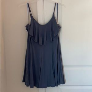 She +Sky blue a line dress